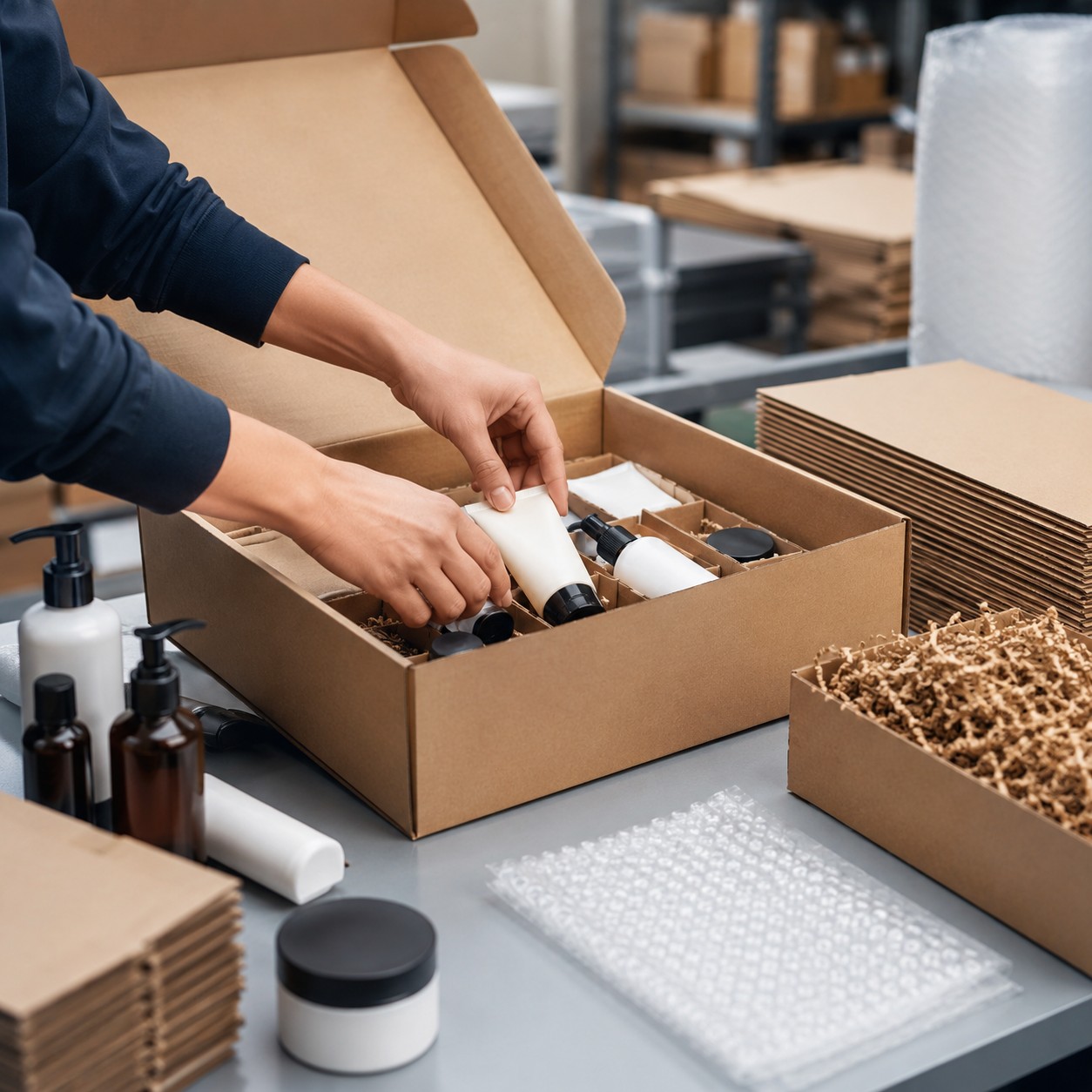 Servicio de empaque y copacking